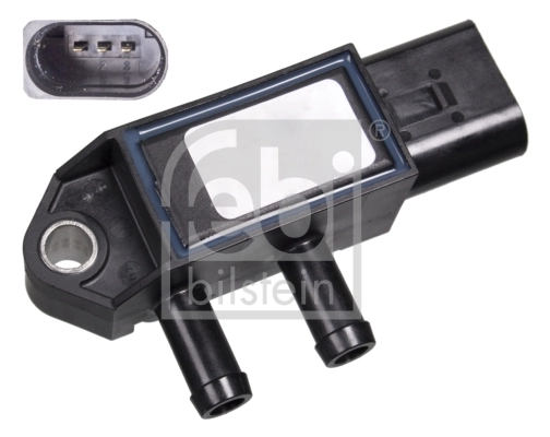 Sensor, exhaust pressure